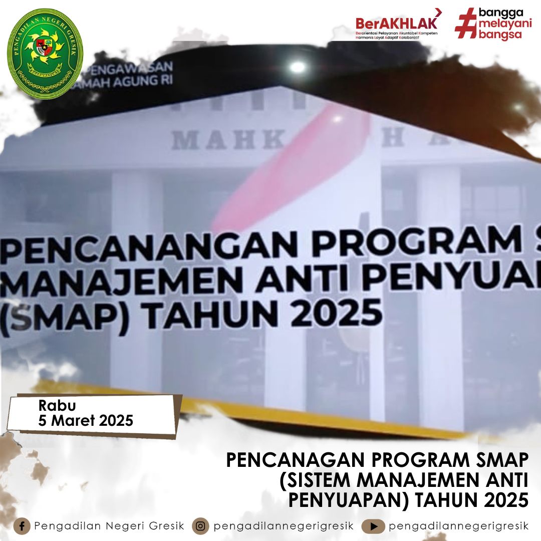 Smap Program Selamat Datang | PN Gresik
